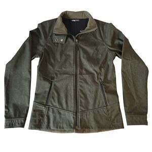 The North Face WindWall Apex Bionic Softshell Jacket Green Women's S Gorpcore